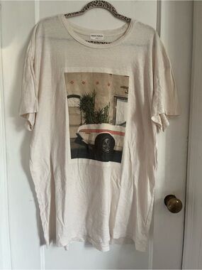 Denim Forum The Old Favourite Tee - Vintage Car Print